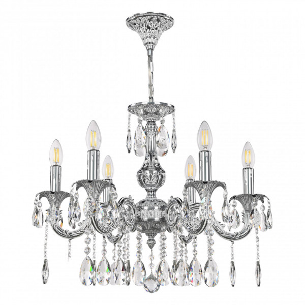 Люстра с хрустальными подвесками AL79101/6/175 A NW Bohemia Ivele Crystal