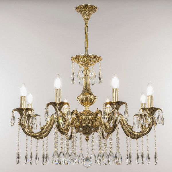 Люстра с хрустальными подвесками AL79101/8/250 A GB Bohemia Ivele Crystal