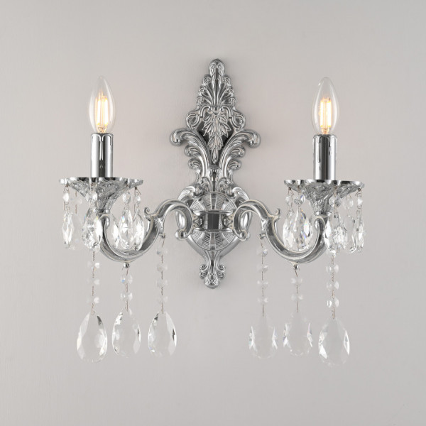 Бра с хрустальными подвесками AL7801B14/2/175 A NW Bohemia Ivele Crystal