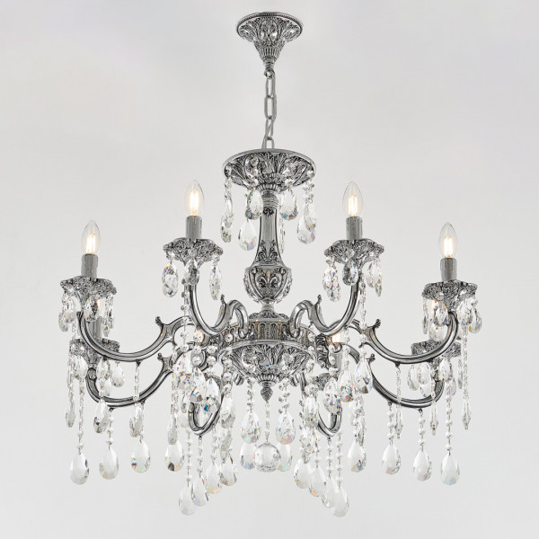 Люстра с хрустальными подвесками AL78101/8/250 A NB Bohemia Ivele Crystal