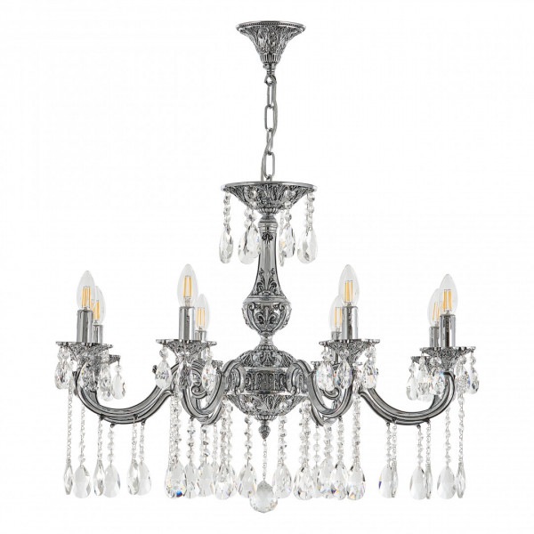 Люстра с хрустальными подвесками AL78101/8/250 A NB Bohemia Ivele Crystal