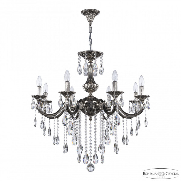 Люстра с хрустальными подвесками AL78101/8/250 B NB Bohemia Ivele Crystal