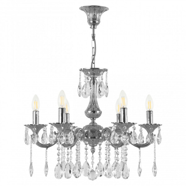 Люстра AL77101/6/175 A Ni Bohemia Ivele Crystal