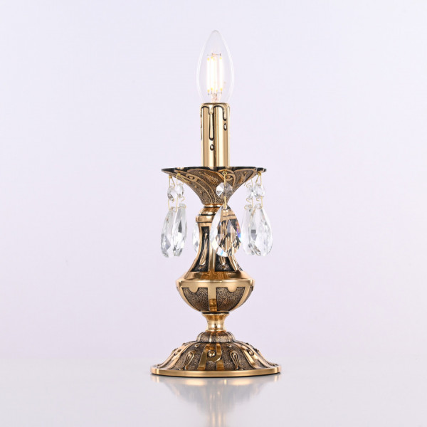 Настольная лампа AL77200L/1-25 GB Bohemia Ivele Crystal