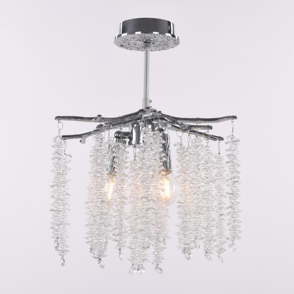 Подвесной светильник в виде веточек 230111.300.3.E14.A CR Arte Milano