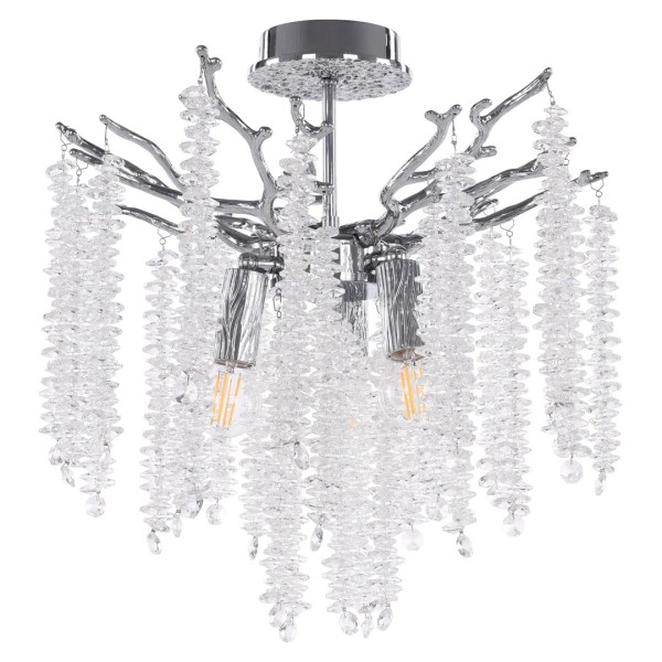 Люстра в виде веточек 230111.360.3.E14.A CR Arte Milano