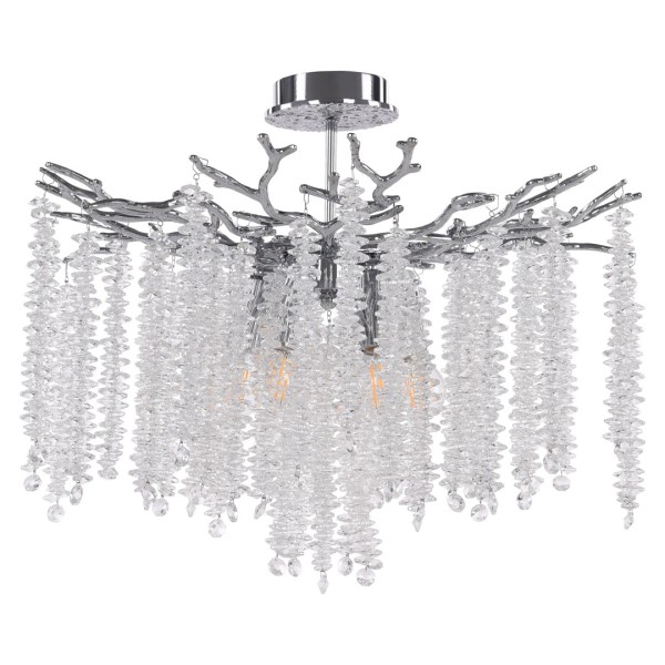 Люстра в виде веточек 230111.480.6.E14.A CR Arte Milano