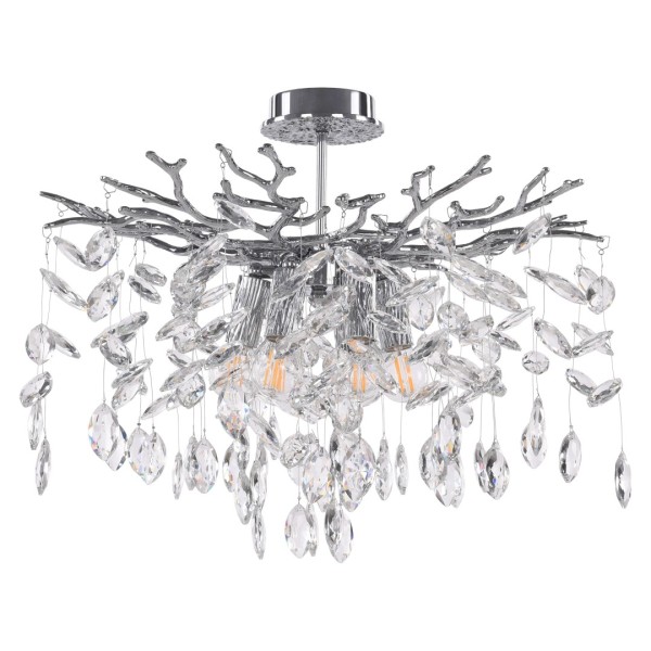 Люстра в виде веточек 230111.480.6.E14.D CR Arte Milano