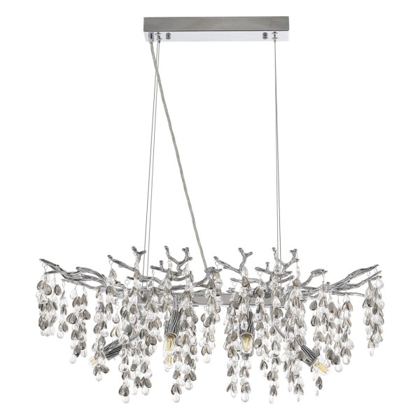 Люстра 230210.700.6.E14.H3 CB Clear-Smoky Arte Milano