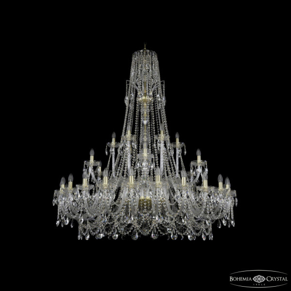 Люстра хрустальная 1411/24+6+6/530/XL-165 G