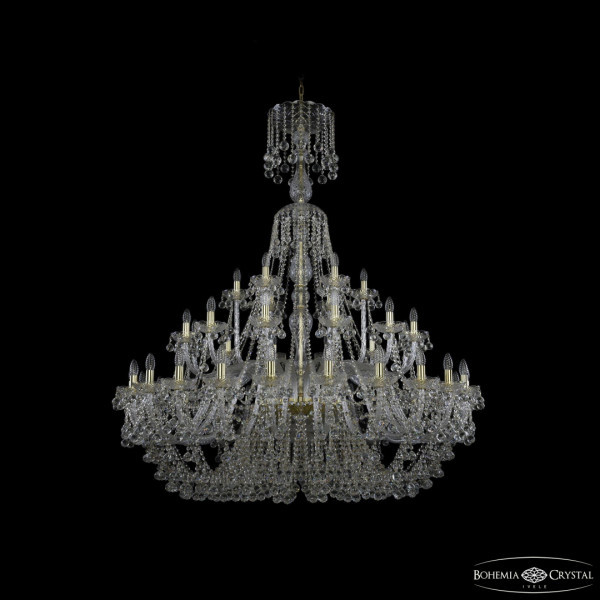 Люстра хрустальная 1409/24+12+6/530/XL-169 G