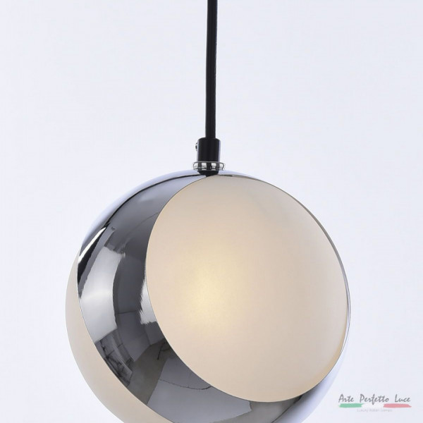 Подвесной светильник APL223S248/1A BK+CR+WT Arte Perfetto Luce