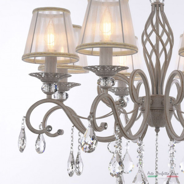 Люстра APL223816/8-W WHITE Arte Perfetto Luce