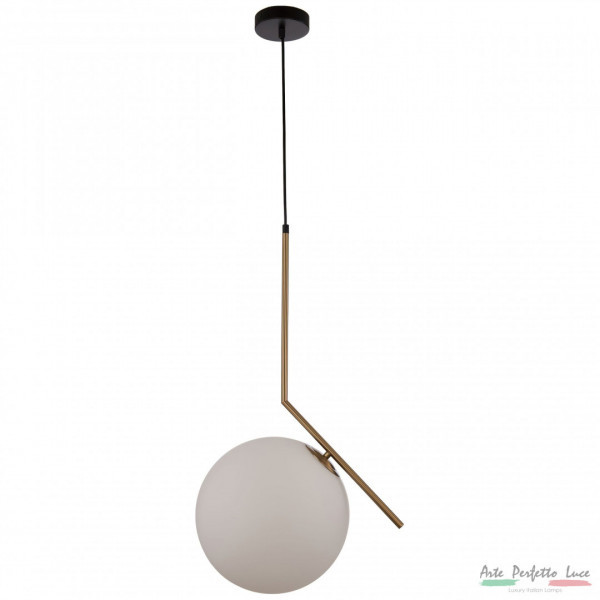 Подвесной светильник APL2233969MDM/1L BRO ANTIQUE BRASS Arte Perfetto Luce