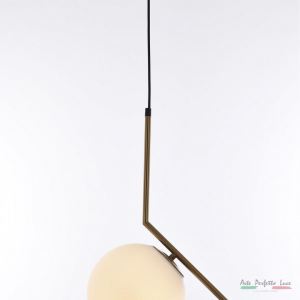 Подвесной светильник 3969MDM/1M BRO ANTIQUE BRASS Arte Perfetto Luce