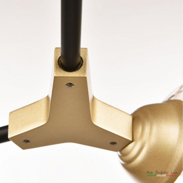 Люстра APL22339312/6 MBK+SSG Arte Perfetto Luce