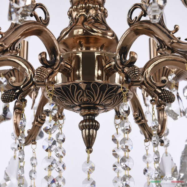 Люстра APL2231002/6A FGD+BK Arte Perfetto Luce