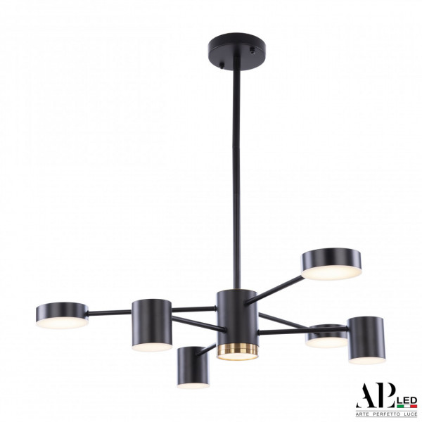 Люстра 3307.6293-6 Black APL LED