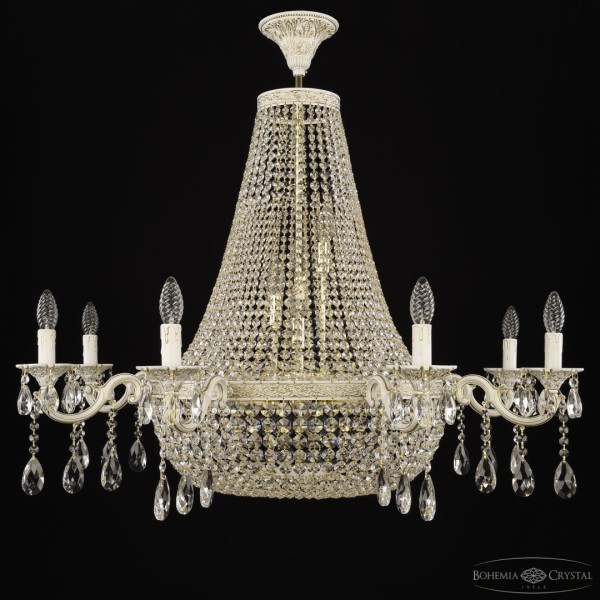 Люстра хрустальная AL2211H201/8/100OL WMG Bohemia Ivele Crystal (Богемия Ивеле Кристалл)