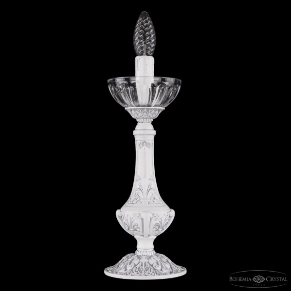 Настольная лампа с хрустальными плафонами AL78100L/12 WMN P Clear/M-1H Bohemia Ivele Crystal