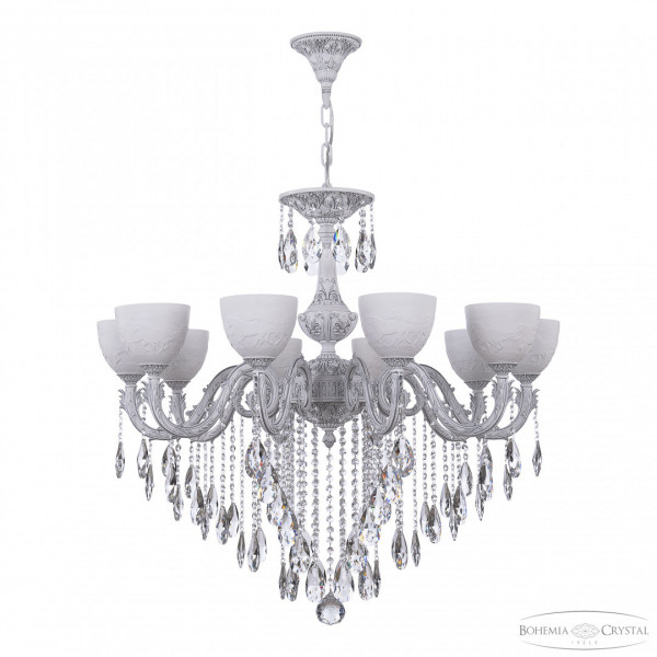 Люстра с хрустальными подвесками AL79101/10/300 B WMN P1 U Horse Bohemia Ivele Crystal