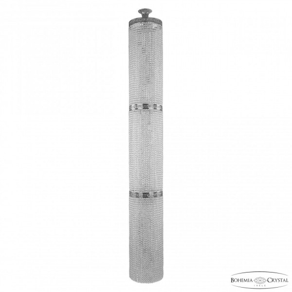 Люстра столб хрустальная 83411/30IV-230/3D Ni Bohemia Ivele Crystal