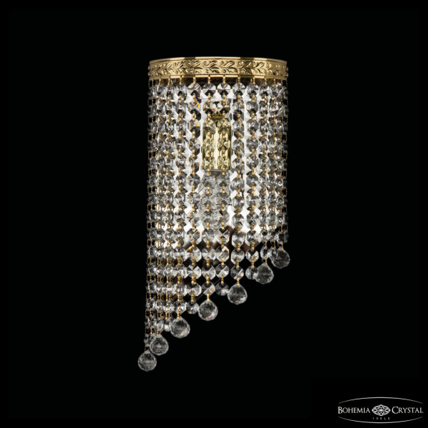 Бра хрустальные 83401BL/15IV-33 G Balls Bohemia Ivele Crystal