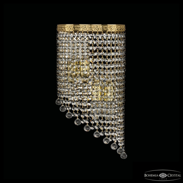 Бра хрустальные 83401BR/20IV-43 G Balls Bohemia Ivele Crystal