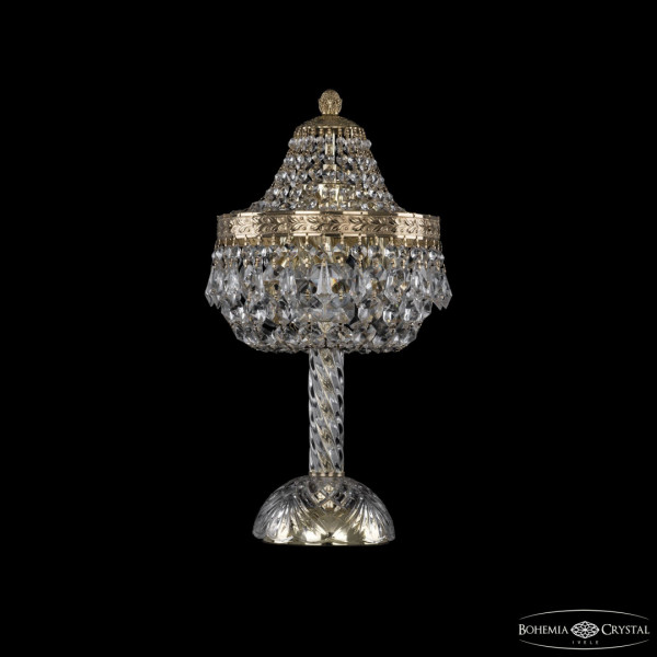 Настольная лампа хрустальная 19011L4/H/20IV G
