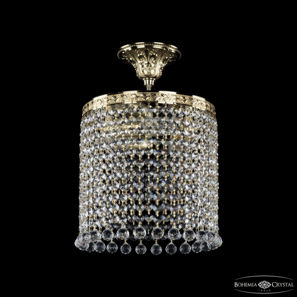 Подвесной светильник столб хрустальный 19201/25IV G Balls