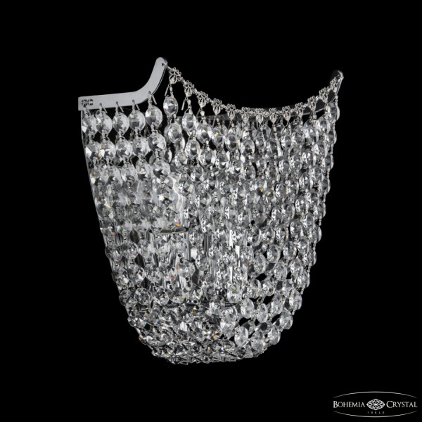 Бра хрустальный 77071B/22 Ni Bohemia Ivele Crystal