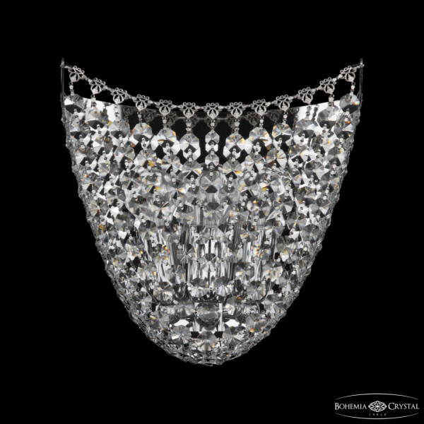 Бра хрустальный 77071B/22 Ni Bohemia Ivele Crystal