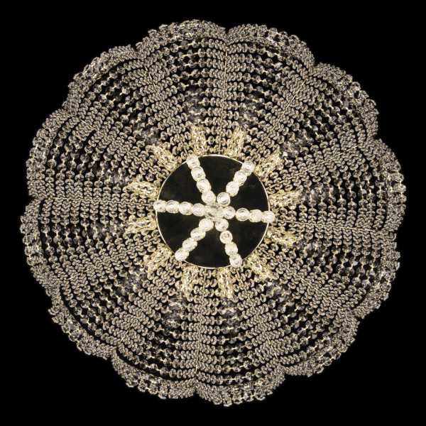 Потолочный светильник хрустальный 77081/115 G Bohemia Ivele Crystal