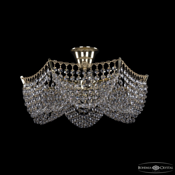 Потолочный светильник хрустальный 77081/42 G Bohemia Ivele Crystal