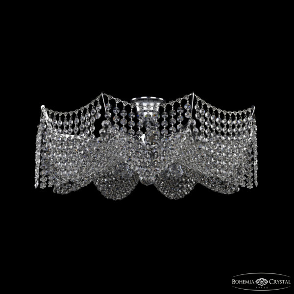 Потолочный светильник хрустальный 77081/58 Ni Bohemia Ivele Crystal