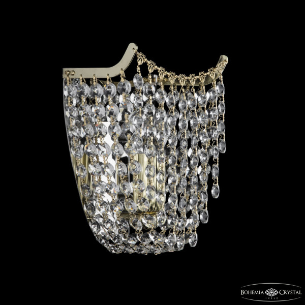 Бра хрустальный 77081B/16 G Bohemia Ivele Crystal