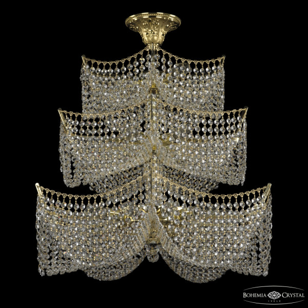 Потолочный светильник хрустальный 77181/65/3d G Bohemia Ivele Crystal